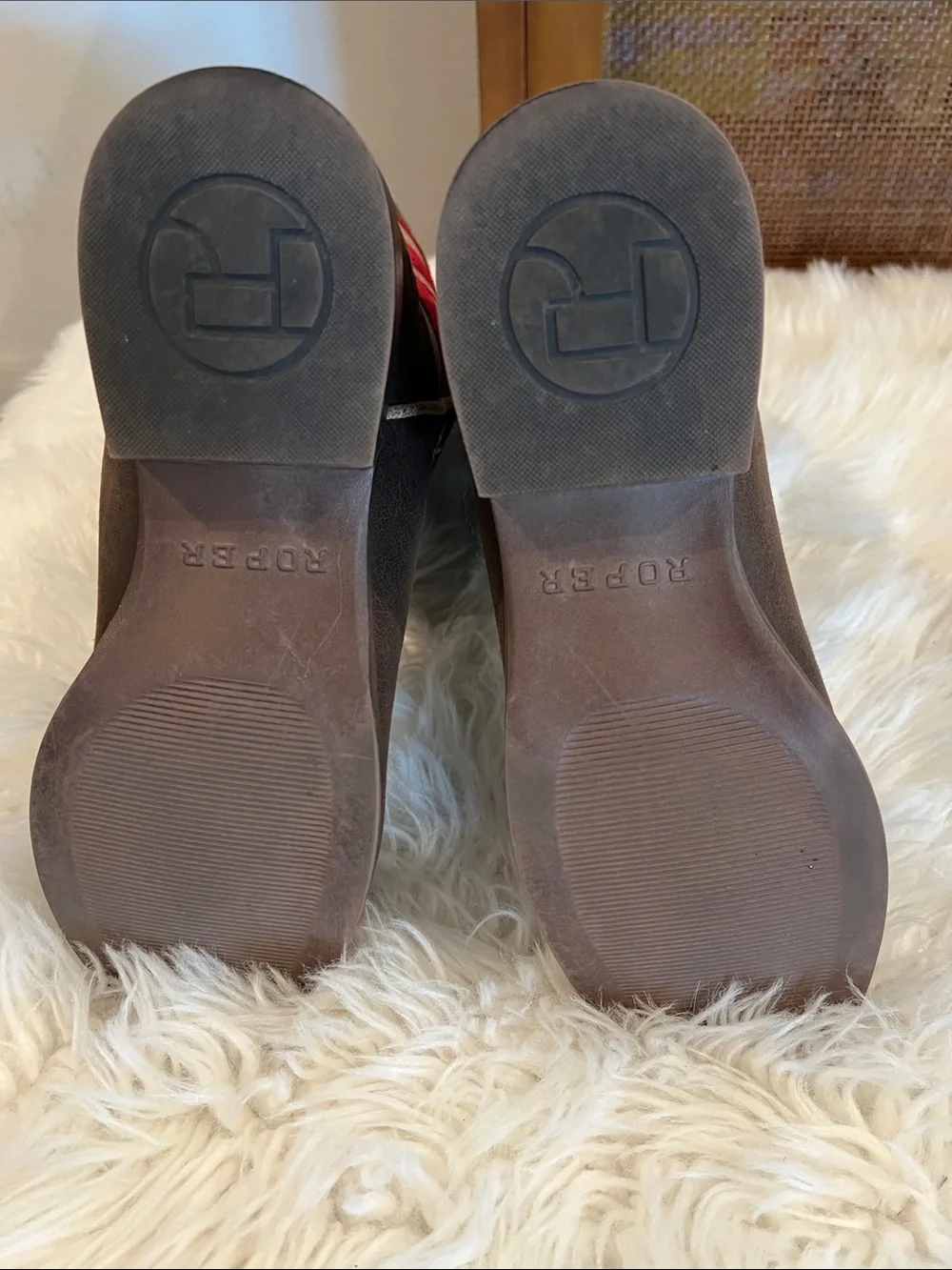 Roper Big Kids Square Toe American Patriot Boots